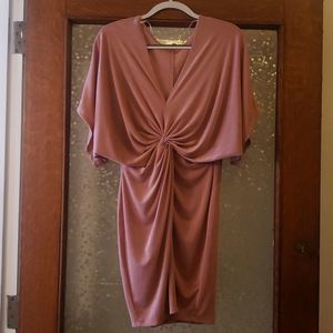 Pink dress fashion Nova size xl